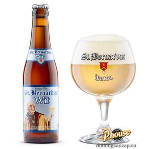 Bia St Bernardus Wit 5.5% Thùng 24 chai x 330ml