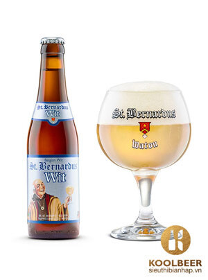 Bia St Bernardus Wit 5.5% Thùng 24 chai x 330ml