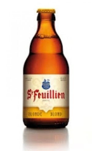 Bia St-Feuillien Blond 7,5% - Chai 330 ml