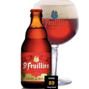 Bia St. Feuillien Noel chai 330ml (9%)