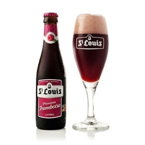 Bia St. Louis Premium Framboise 2.8% Bỉ  – chai 250 ml