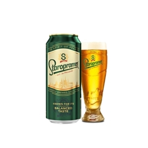 Bia Staropramen Tiệp 5% lon 500ml