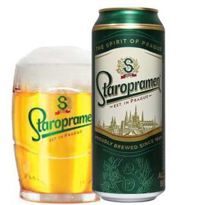 Bia Staropramen Tiệp 5% lon 500ml