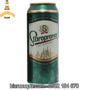 Bia Staropramen thùng 24 lon 500ml