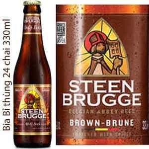 Bia Steenbrugge Dubbel Bruin 6.5% – thùng 24 chai 330ml