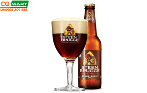 Bia Steenbrugge Dubbel Brune 6.5% Chai 330ml