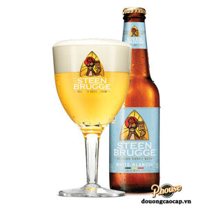 Bia Steenbrugge White 4.8% Thùng 24 chai 330ml