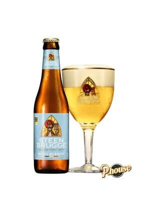 Bia Steenbrugge Wit Blanche 4.8% – thùng 24 chai 330ml