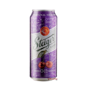 Bia Steiger đen 11° Dark Lager – Thùng 24 lon 500ml