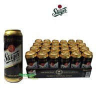 Bia Steiger đen 11° Dark Lager – Thùng 24 lon 500ml