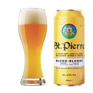 Bia St.Pierre Blond 6.5% Thùng 24 lon 500ml
