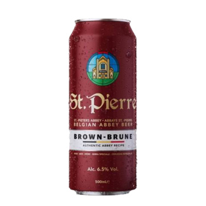 Bia St.Pierre Brune 6.5% Thùng 24 lon 500ml