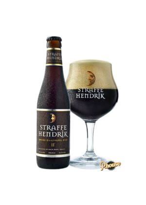 Bia Straffe Hendrik Brugs Quadrupel Bier 11% Thùng 24 chai 330ml