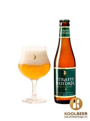 Bia Straffe Hendrik Brugs Tripel Bier 9% Thùng 24 chai 330ml