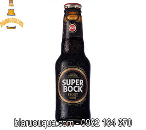 Bia Super Bock Stout 5% Bồ Đào Nha – 24 chai 250ml