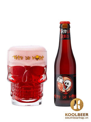 Bia Tete de Mort Triple Red 8.2% Thùng 24 Chai x 330ml