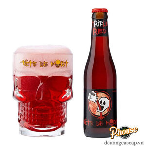 Bia Tete de Mort Triple Red 8.2% Thùng 24 Chai x 330ml