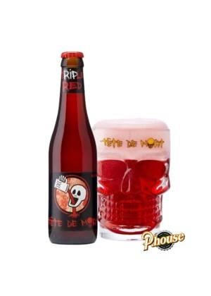 Bia Tete de Mort Triple Red 8.2% Thùng 24 Chai x 330ml