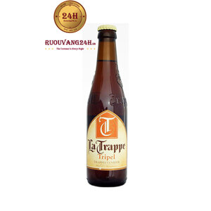 Bia Thầy Tu La Trappe Tripel 8% thùng 24 chai 330ml