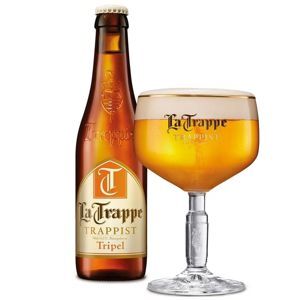 Bia Thầy Tu La Trappe Tripel 8% thùng 24 chai 330ml