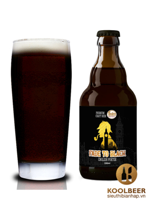 Bia Thơm Brewery Fade To Black 6.69% Thùng 24 chai 330ml