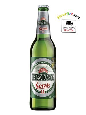 Bia Tiệp Holba Serak 4.7% thùng 24 lon 500ml