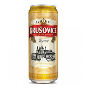 Bia Tiệp Krusovice Imperial 5% - 24 chai x 330ml