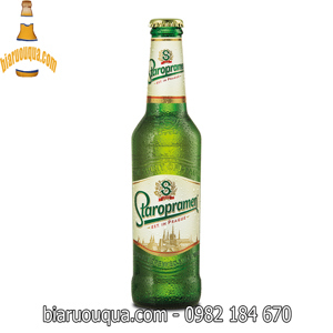 Bia Tiệp Staropramen - thùng 24 chai 330ml