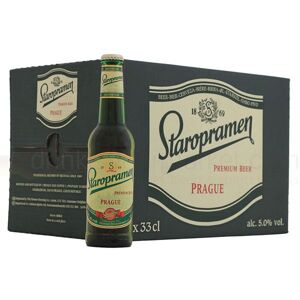 Bia Tiệp Staropramen - thùng 24 chai 330ml