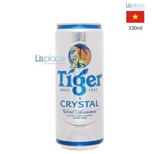 Bia Tiger Crystal lon 330ml