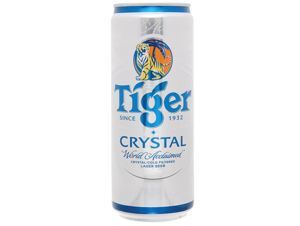 Bia Tiger Crystal lon 330ml