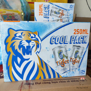 Bia Tiger Crystal thùng 24 lon x 330ml