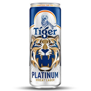 Bia Tiger Platinum Wheat Lager 330ml/lon