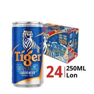 Bia Tiger thùng 24 lon x 330ml