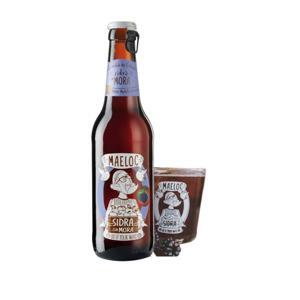 Bia trái cây Maeloc táo mâm xôi 4.0% Chai 330ml