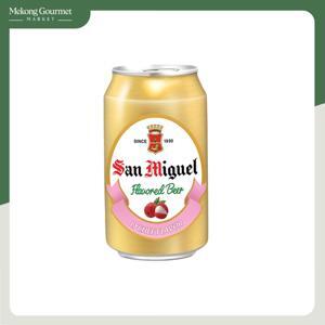 Bia trái cây San Miguel vị vải lon 330ml