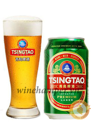 Bia Tsingtao Lager lon 330ml