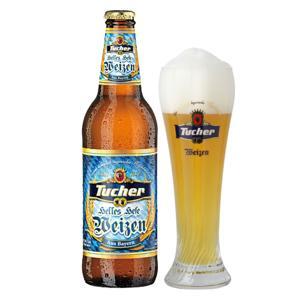 Bia Tucher Helles Hefe Weizen 5,2% Đức – thùng 24 lon 500ml