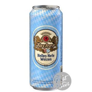 Bia Tucher Helles Hefe Weizen 5,2% Đức – thùng 24 lon 500ml