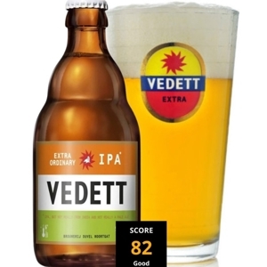 Bia Vedett Extra Ordinary IPA 5,5% Bỉ – chai 330ml