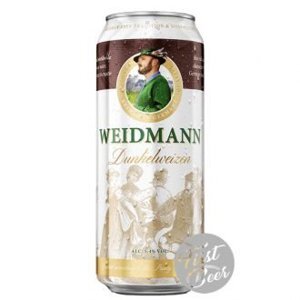 Bia Weidmann Hefeweissbier Dunkel 5% Đức – 24 lon 500ml