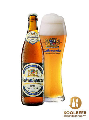 Bia Weihenstephaner Hefe Weissbier 5.4% – 20 Chai 500ml