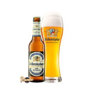 Bia Weihenstephaner Hefe Weissbier 5.4% – 20 Chai 500ml