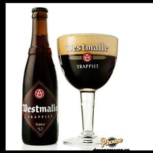 Bia Westmalle Trappist Dubbel 7% Bỉ – 330 ml, 24 chai