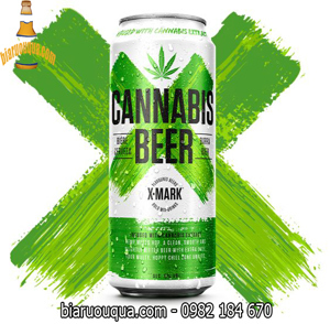 Bia X-Mark Cannabis Beer 5% Thùng 24 lon 500ml