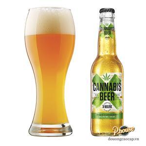 Bia X-Mark Cannabis Beer 5.9% -  Chai 330ml, Thùng 24 Chai