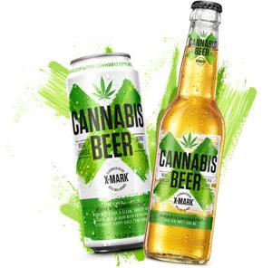 Bia X-Mark Cannabis Beer 5.9% - Chai 330ml