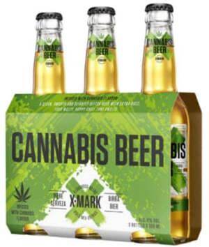 Bia X-Mark Cannabis Beer 5.9% -  Chai 330ml, Thùng 24 Chai