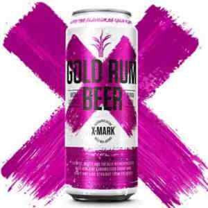 Bia X-Mark Gold Rum 5.9% - Thùng 12 Lon 500ml