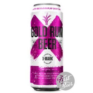 Bia X-Mark Gold Rum 5.9% - Thùng 12 Lon 500ml